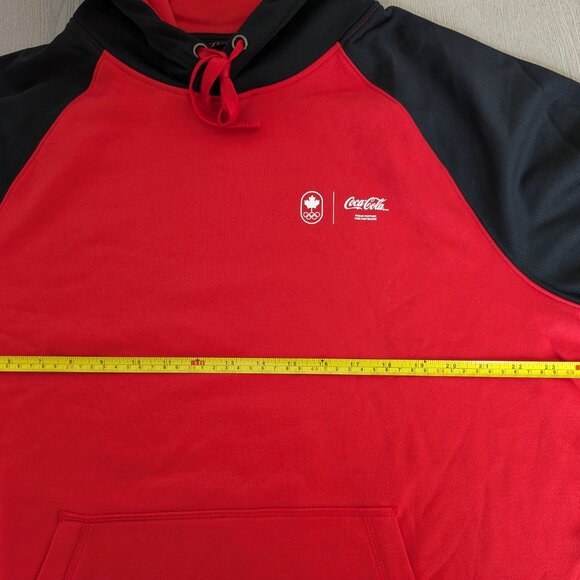 NEW! Limited Edition Coca Cola & Team Canada Olympic Custom Hoodie Size L Unisex - Picture 3 of 4